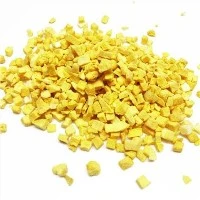 Muzlatilgan quritilgan mango ezilgan